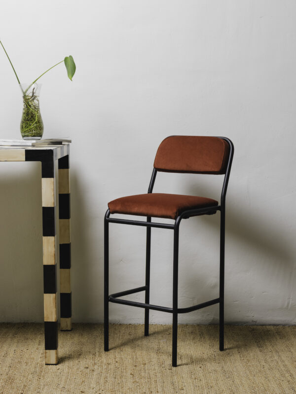 Taburete School Rojo