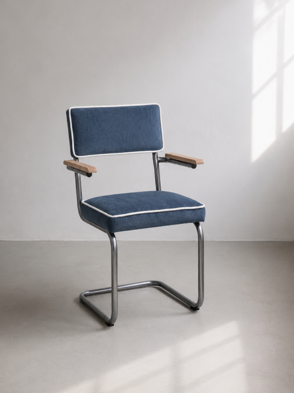 Silla Beatriz Azul c/Vivo