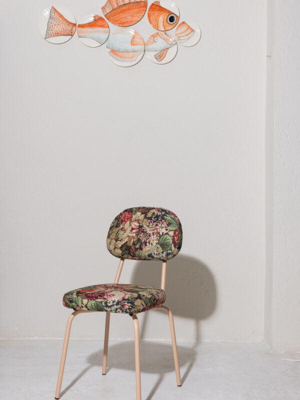 Silla Retro Akim Rosa