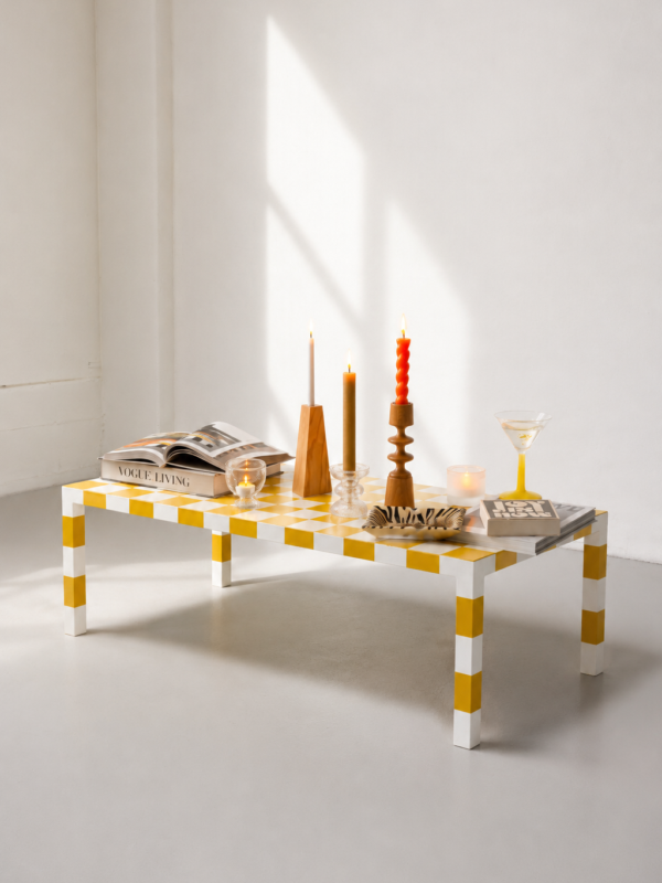 Mesa de centro Checker