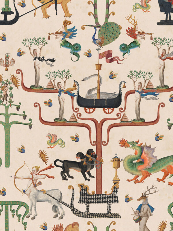 Papel Pintado FAIRIES AND DRAGONS