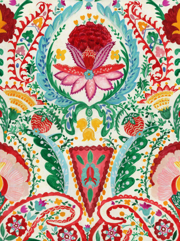 Papel Pintado Rosa Mundi