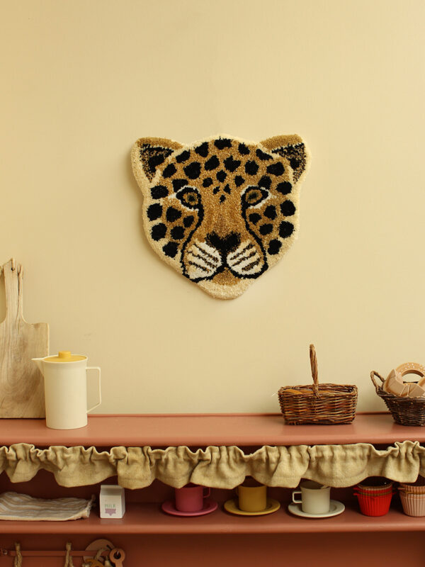 Tapiz cabeza de Leopardo